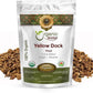 Organic Way Yellow Dock Root Cut & Sifted (Rumex Crispus) | Herbal Tea- European Wild-Harvest | Organic & Kosher Certified | Vegan, Non Gmo & Gluten Free | Usda Certified | Origin - Albania (4 Oz)