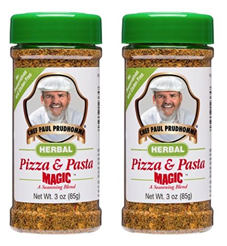 Chef Paul Prudhommes Herbal Pizza And Pasta Magic Seasoning Blend 3.0 Oz.