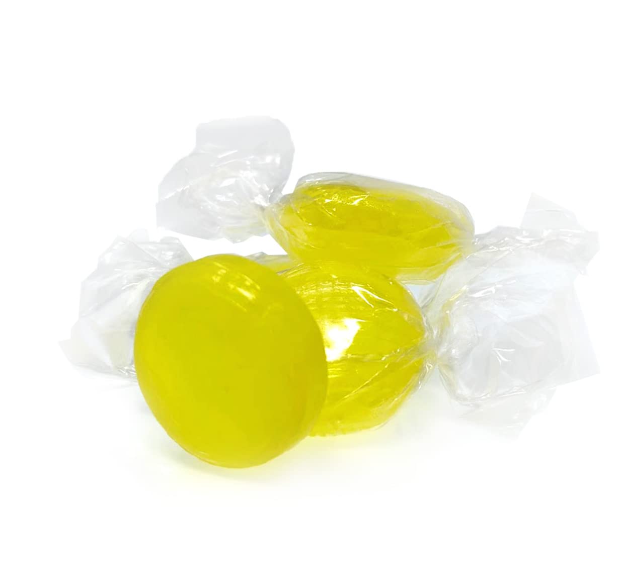 Sweetgourmet Sugar-Free Lemon Buttons Hard Candy | 3 Pounds