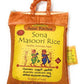 Asian Kitchen White Sona Masoori Aged Rice 10-Pound Bag, 10Lbs (4.54Kg) Short Grain Rice ~ All Natural | Gluten Friendly | Vegan