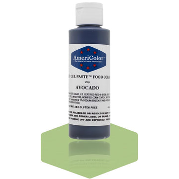 Americolor Soft Gel Paste Food Coloring 4.5 oz. - Avocado