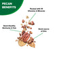 Hampton Farms - Usa Grown Gourmet Nuts - Honey Roasted Pecans - 10 Oz. Canisters - 2 Pack