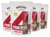 Kellys Four Plus Granola Cereal - Cranberry Nut, 12 oz (Pack of 4), Healthy Organic Snacks for Breakfast