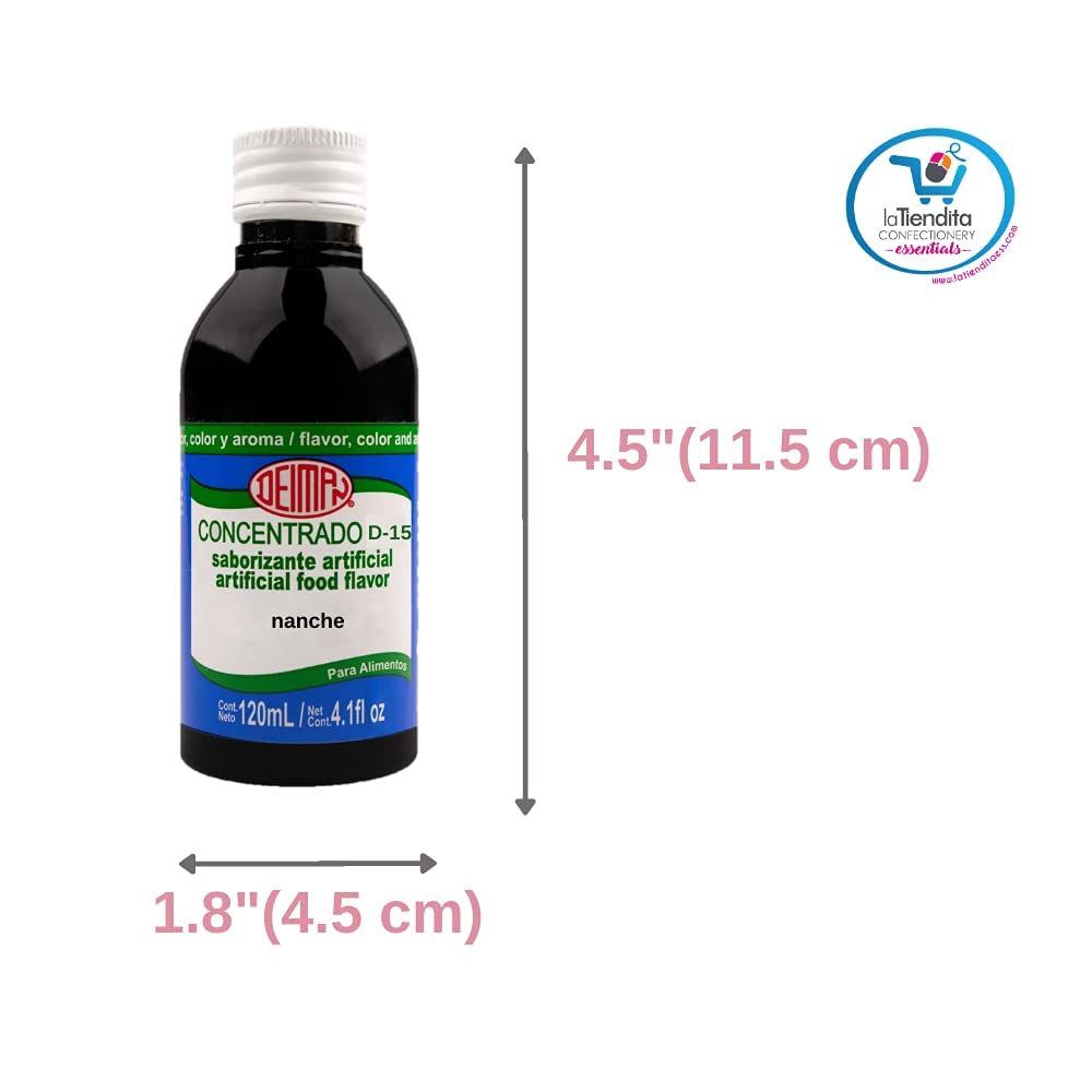 Deiman Artificial Food Flavoring Nanche Concentrate D-15 (4 Fl Oz)