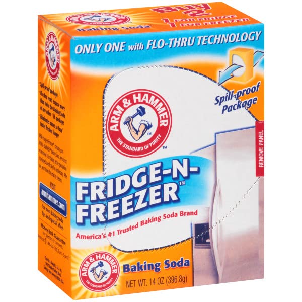 Arm & Hammer Fridge-N-Freezer Baking Soda,14 Oz (Pack Of 5)