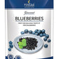 Rostaa Premium Blueberries (150gm) (Gluten Free, Non-GMO & Vegan)Whole and Unsweetened, Vitamin Rich Blueberries, Dried Blueberr