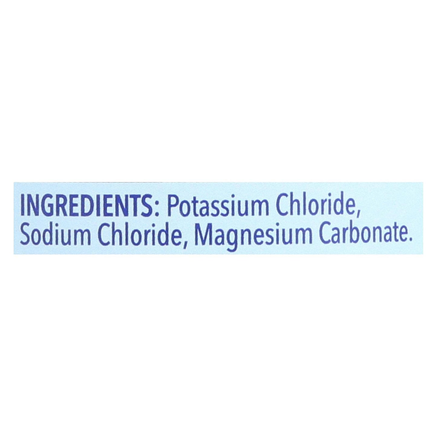 Reduced Sodium Regular Salt 12.35 Ounces (Case of 6)6