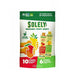 Solely Organic Fruit Jerkey 10 Strips Mango 6 Strips Pineapple No Added Sugar No Preservatives Low Callories (Total 16 Strips)