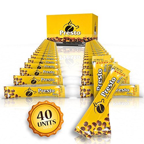 Cafe Presto Instant Coffee From Nicaragua - (40 Packets Of 2Gr).