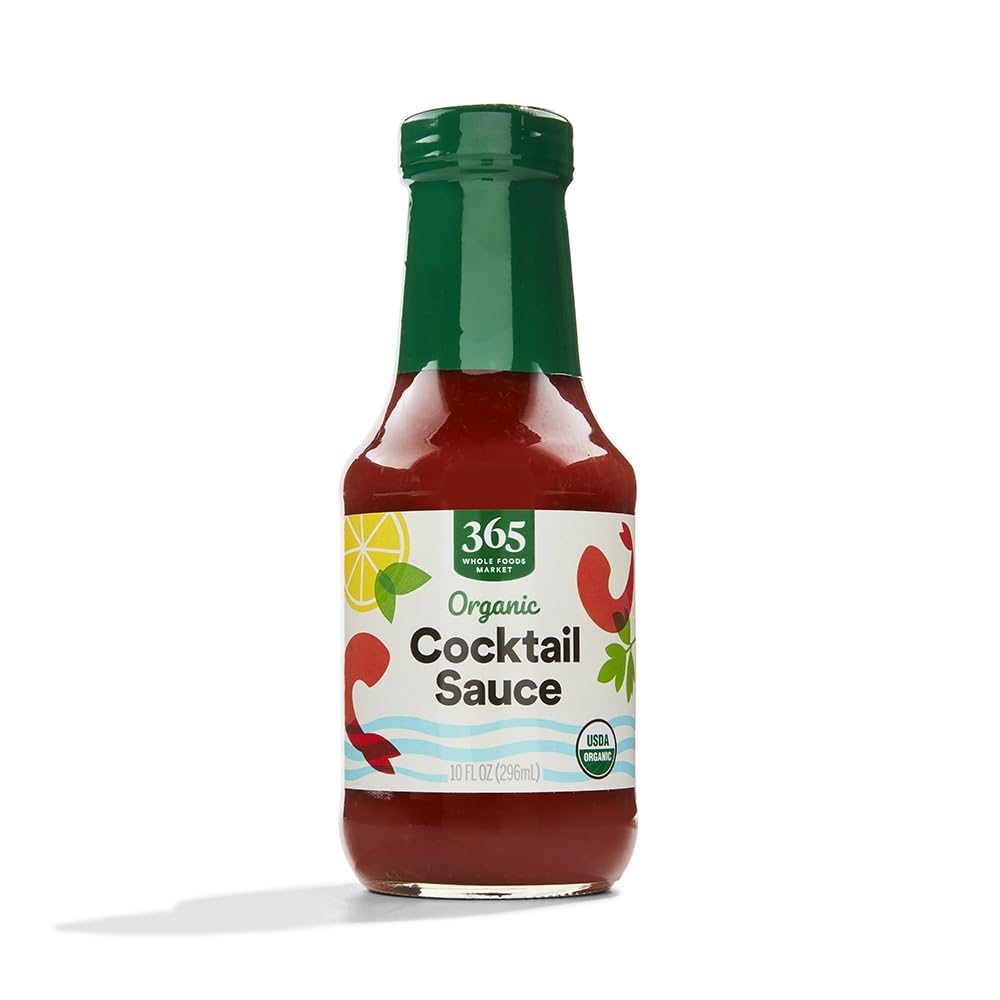 365 by Whole Foods Market Organic Cocktail Sauce, 10 Fl Oz, Pack of 1