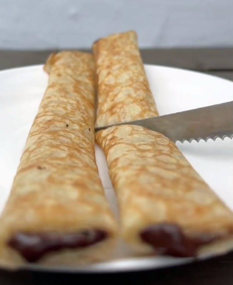 Chocolate French Crepes With Delicious Chocolate-Hazelnut Filling 21.2Oz 600G (2 Pack)
