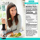 Simple Girl Organic Balsamic Vinaigrette, Low Sugar, Gluten Free, Vegan, 12 oz, 2 Pack