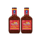 Famous Daves Texas Pit BBQ Sauce - 2 Pack (38 oz) - Great for Grilling and Marinades