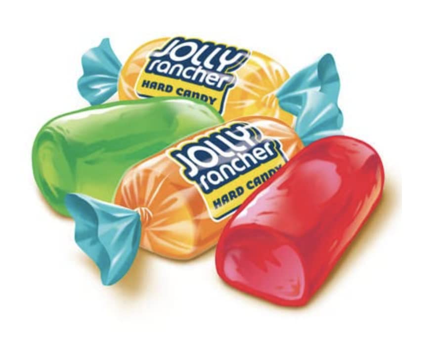 Jolly Rancher Tropical Hard Candy, 198G/7 Oz, Imported From Canada (2-Pack) Bundle With Couger Card