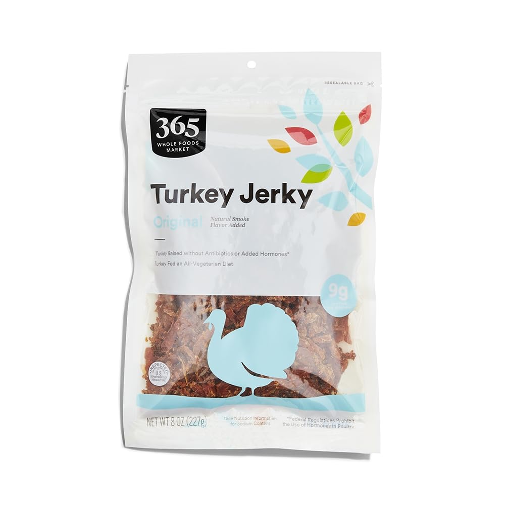 365 by Whole Foods Market, Organic Original Turkey Jerky, 3 Ounce