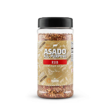 Frugoni Asado All-Purpose Rub. This Argentine Salmuera will add amazing flavor to any cut of beef, pork, poultry, fish, wild gam