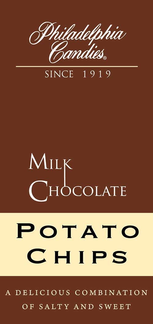 Philadelphia Candies Original Potato Chips, Milk Chocolate Covered 9 Ounce Gift Bag