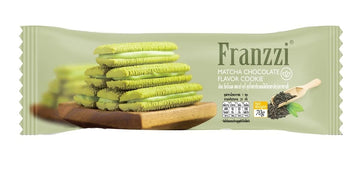 Generic Matcha Chocolate Cookies – Gourmet Snack, Soft & Crunchy, 70g Pack, Green & Brown