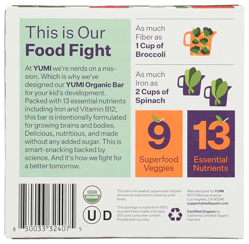 Yumi Bar Bluberry Purple Carrot 3.7 OZ