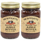 The Dutch Kettle Amish Homemade Style Apple Butter 2 - 18 Oz. Jars Made From The Finest Ingredients Non-GMO No Preservatives