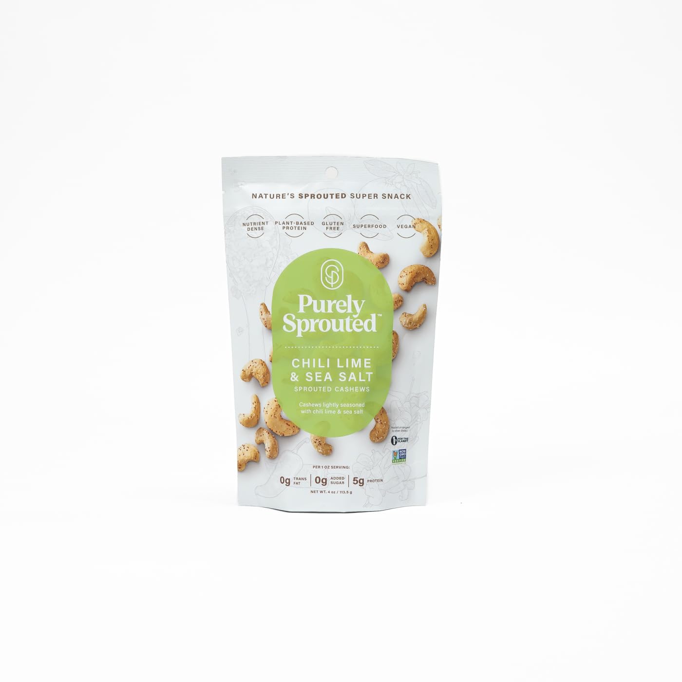 Purely Sprouted The Everything, Non-Gmo Superfood For Healthy, Certified Usda Organic, Gluten-Free Snacking (4 Oz, 8 Pack)