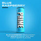 PRIME HYDRATION Energy Drink - Blue Raspberry, 200mg Caffeine, 355mg Electrolytes, Vegan, Gluten Free, 12 Fluid Ounce, 12 Pack