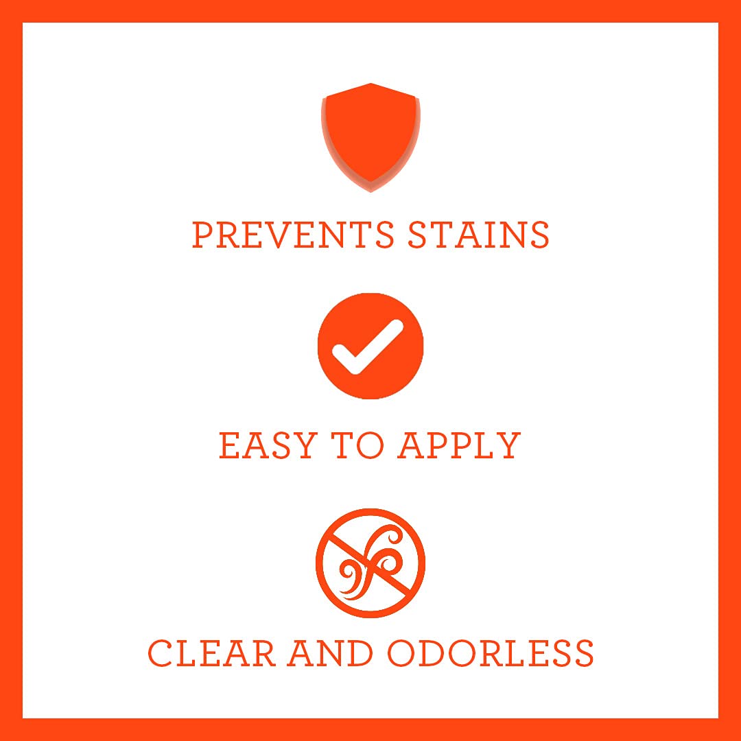 Trinova Non-Aerosol Stain Guard - Fabric Protection Spray For Upholstery, Carpet, Rugs And More To Protect From Liquid Stains (1