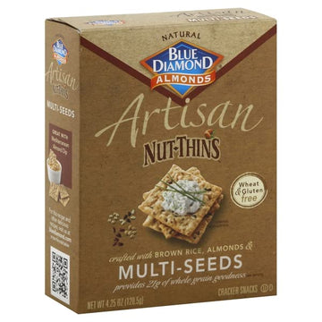 Blue Diamond - Artesion Nut Thins - Multi Seed - 4.25 Oz.