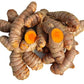 Organic Kachi Haldi, 500G (100% Organic) Chemical-Free Turmeric Roo