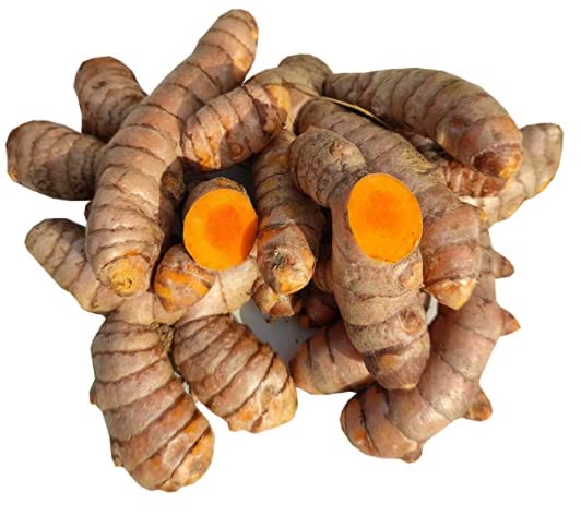 Organic Kachi Haldi, 500G (100% Organic) Chemical-Free Turmeric Roo