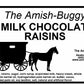 Premium Chocolate Candy 2-13 Oz. Bags (Milk Chocolate Raisins)