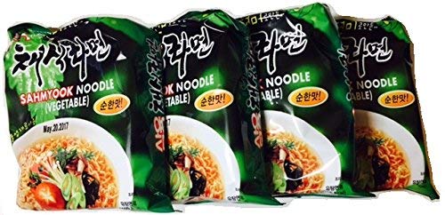 Sahmyook Mild Vegan Ramen, 4 Ounce (4 Pack)