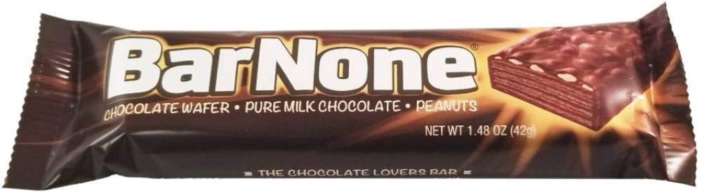 Barnone Chocolate Bar | Chocolate Wafer – Pure Milk Chocolate - Peanuts | A Chocolate Lover’S Candy Bar | Barnone Chocolate Bar Brought To You By Iconic Candy | 24 Count
