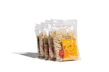 A-Sha Healthy Ramen Noodles With Original Soy Sauce - Chewy Tainan Thin Sized Noodles, 1 Bag(5 Servings)