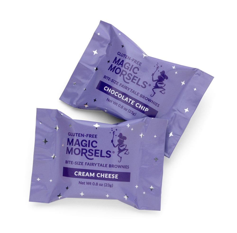 Fairytale Brownies Gluten-Free Magic Morsel 24 Individually Wrapped Gourmet Chocolate Food Gift Basket - 1.5 Inch X 1.5 Inch Bit