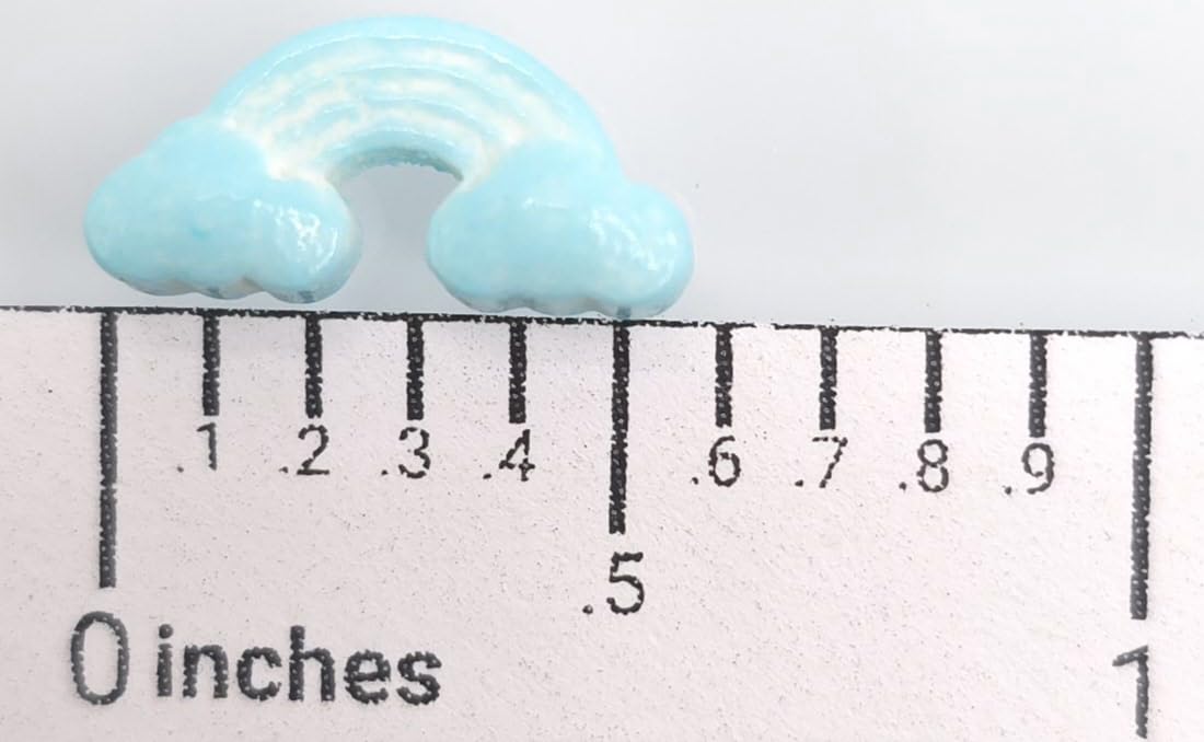 NCS Pink, Purple, and Blue Rainbow with Clouds Edible Candy Sprinkles, 8 ounces - Great for Cupcakes, Cookies, Cakes, Cakes Pops