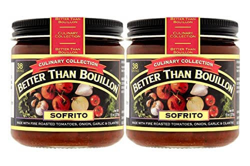 Better Than Bouillon Culinary Collection Base, Sofrito Base, Contains 38 Servings Per Jar, 8-Ounce Glass Jar (Pack of 2)