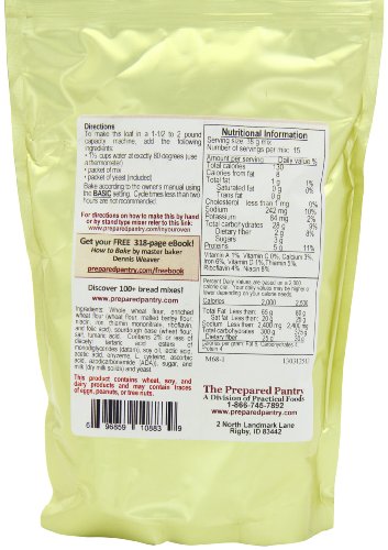 Sourdough Peasant Gourmet Bread Mix; Single Pack; For Bread Machine Or Oven; The Prepared Pantry