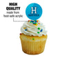 Hartwick College Secondary Logo Cupcake Picks Toppers Decoration Set Of 6