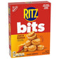 RITZ Bits Spicy Queso Cheese Sandwich Crackers, Snacks for Kids and Adults, Lunch Snacks, 8.8 oz