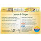 Twinings Lemon & Ginger Herbal Tea Bags, Caffeine Free, 20 Count (Pack of 6), Model 05309