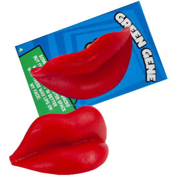 Halloween Original Chewable Disguise, Play Now, Chew Later Wax Candy, Party Favorite Treats (Candy Wax Lips)