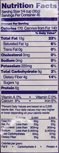 Kirkland Signature Whole Almonds, 3 Pound Bag - Premium Quality, Multi-Color, Healthy Snack, Perfect for Baking and Cooking