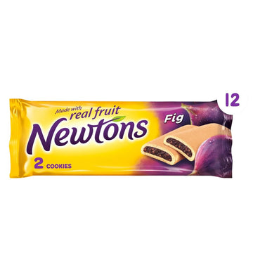 Lyfno Fig Newtons Cookies, Soft & Chewy, Single Serve (12) 2oz, 16.1cm x 15.9cm x 16.9cm