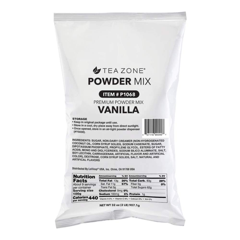 Tea Zone 2 Lbs Vanilla Powder