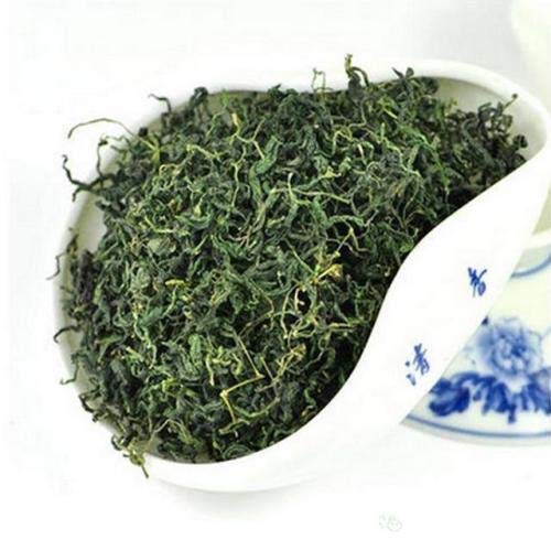 JQ Organic Loose Leaf Jiaogulan Tea 17.6 oz (500g) - Natural Sweet Gynostemma Pentaphyllum Herb
