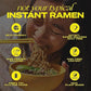 Immi Spicy ''Beef'' Ramen, 100% Plant Based, Keto Friendly, High Protein, Low Carb, Packaged Noodle Meal Kit, Ready To Eat, 6 Pa