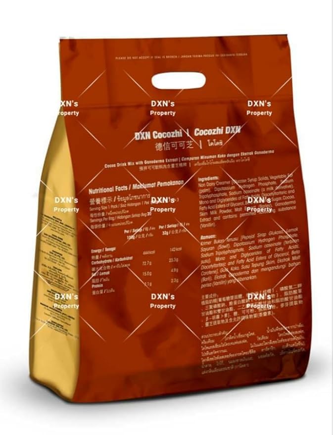 Dxn Cocozhi Cocoa Drink With Ganoderma Extract (Pack Of 2)