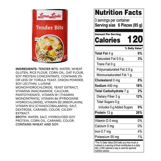 Loma Linda - Plant-Based Meats (Tender Bits (15 oz.), 3 Pack)