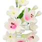 OCREME Gumpaste Edible Flower Spray Set of 3, White Bell, Sugar Paste Decorations for Cakes, Cupcakes, and Candy